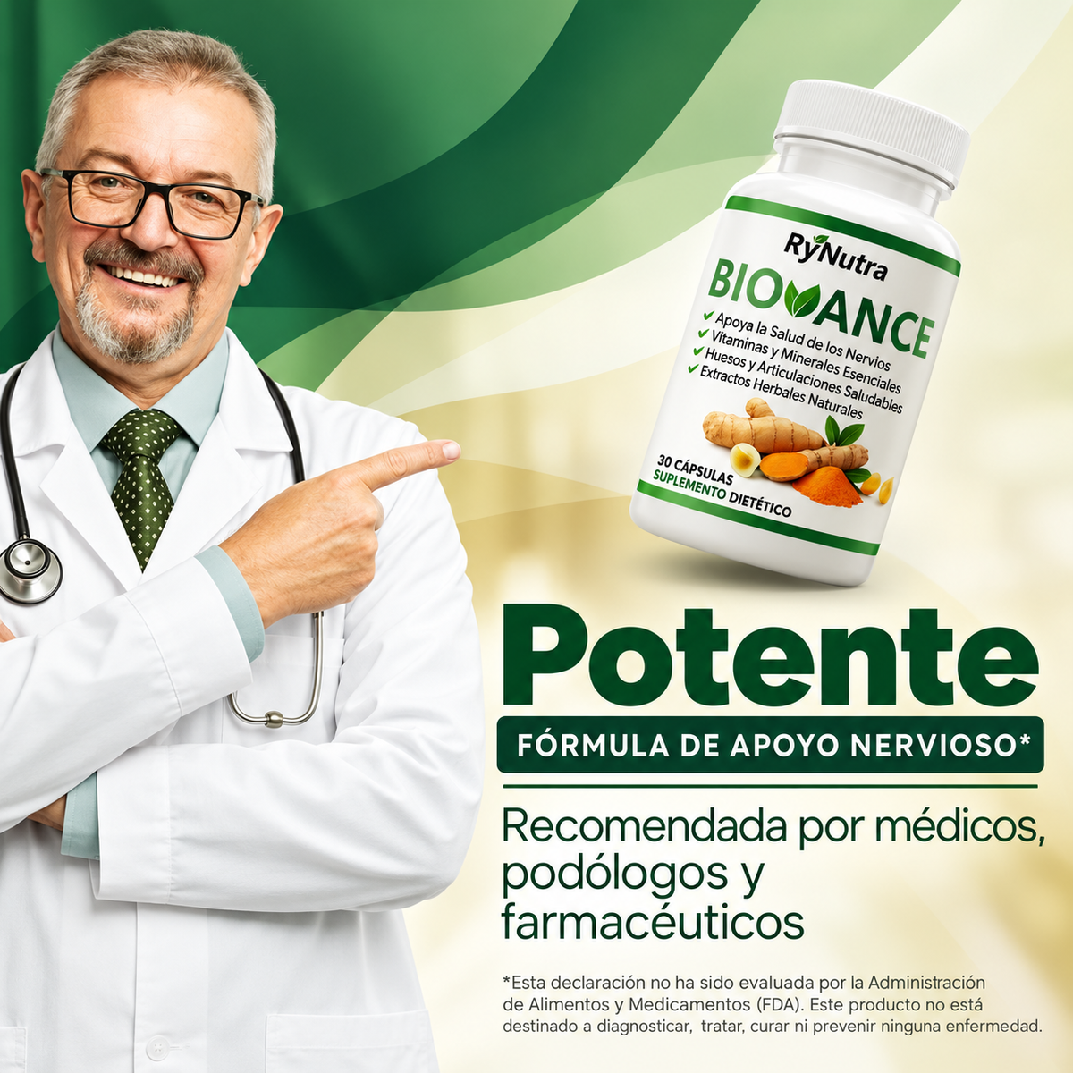 BIOVANC – Soporte para Nervios y Energía | 30 Cápsulas